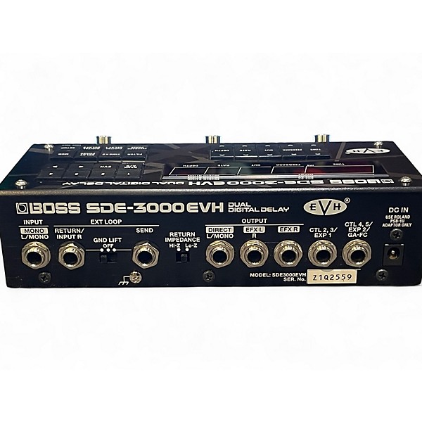 Used 2025 BOSS SDE 3000 EVH Effect Pedal