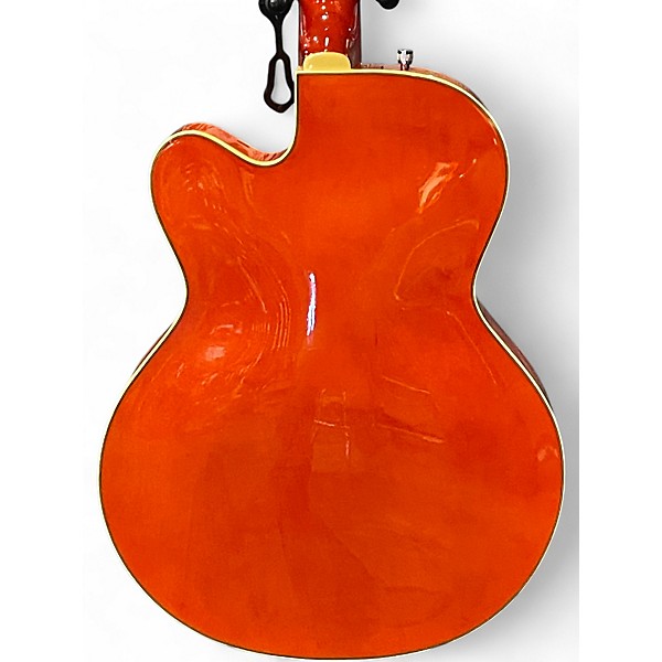 Used 2020s Gretsch Guitars G5420T Electromatic Orange Hollow Body Electric Guitar
