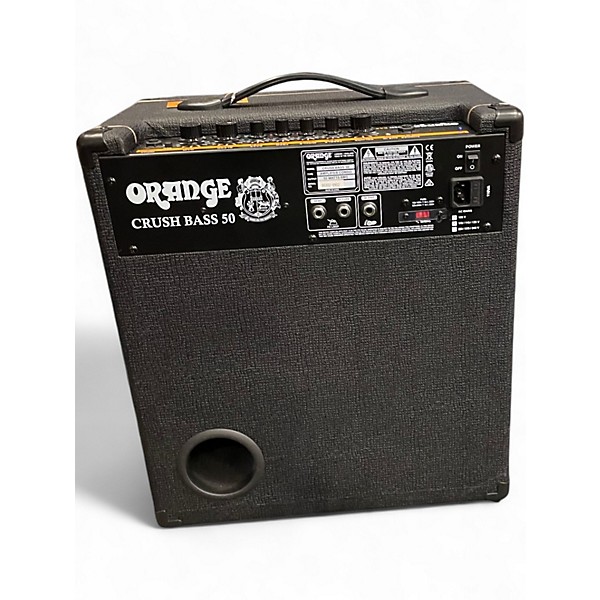 Used Orange Amplifiers Crush Bass 50 Bass Combo Amp