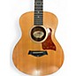 Used 2021 Taylor GS Mini Mahogany Natural Acoustic Guitar