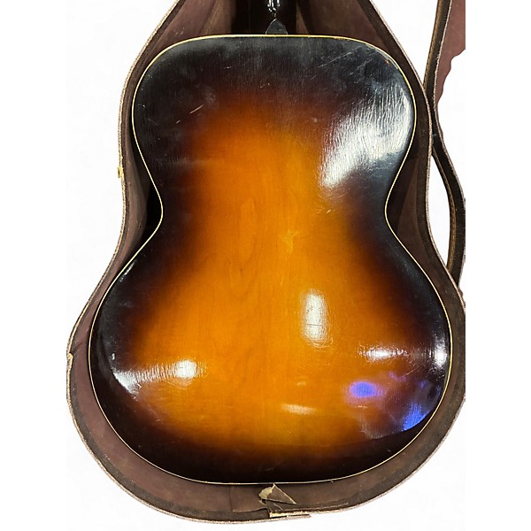 Vintage 1940s Gretsch Guitars New Yorker 6050 Natural Acoustic Guitar