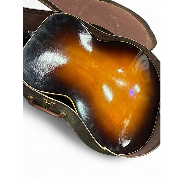 Vintage 1940s Gretsch Guitars New Yorker 6050 Natural Acoustic Guitar