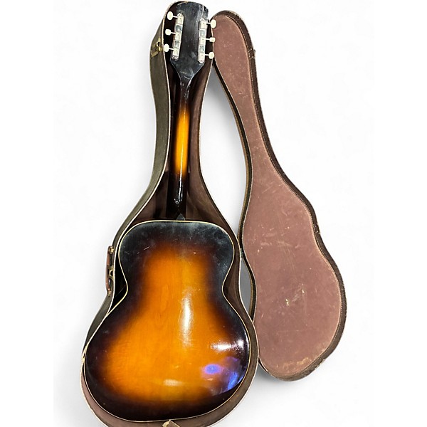 Vintage 1940s Gretsch Guitars New Yorker 6050 Natural Acoustic Guitar