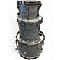 Used Ludwig 3 Piece Classic Maple Sky Blue Pearl Drum Kit thumbnail