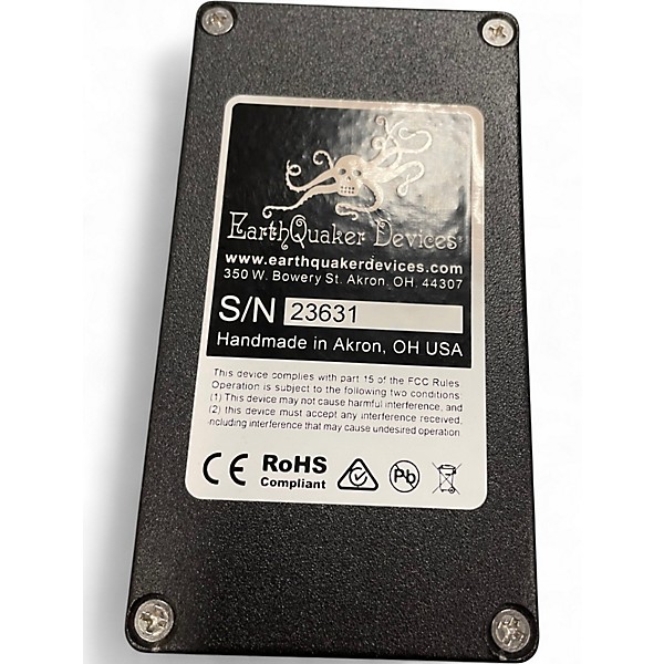 Used EarthQuaker Devices Afterneath Reverb Effect Pedal