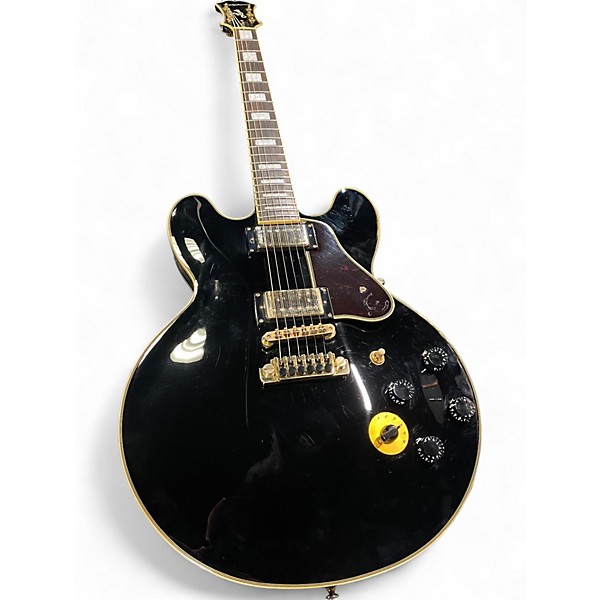 Used Epiphone BB King Lucille Black Hollow Body Electric Guitar