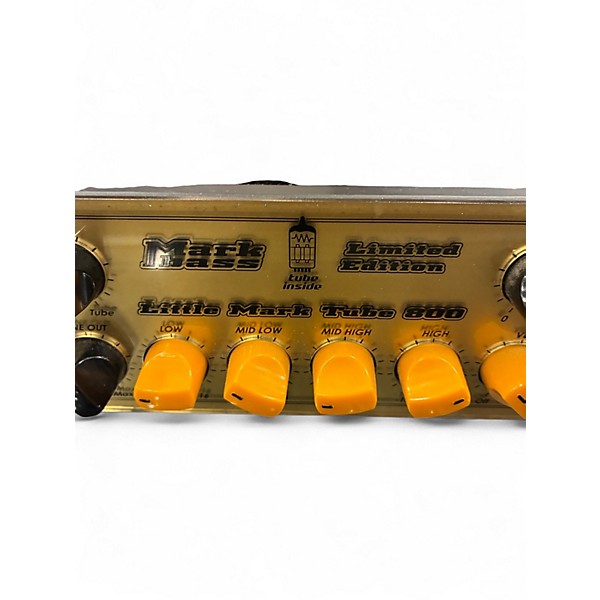 Used Markbass Little Mark Tube 800 Tube Bass Amp Head