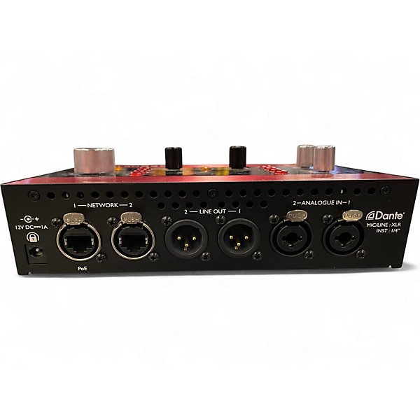 Used 2020 Focusrite RedNet X2P Audio Interface