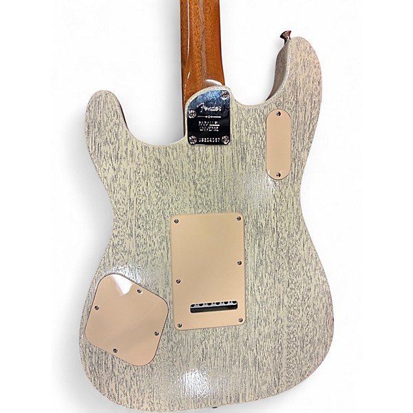 Used 2020 Fender Parallel Universe II Uptown Stratocaster Static White Solid Body Electric Guitar