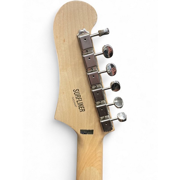 Used Guild Surfliner  Sage Green Metallic Solid Body Electric Guitar