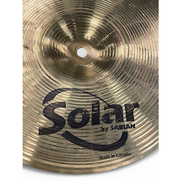 Used Solar by Sabian 10in Splash Cymbal
