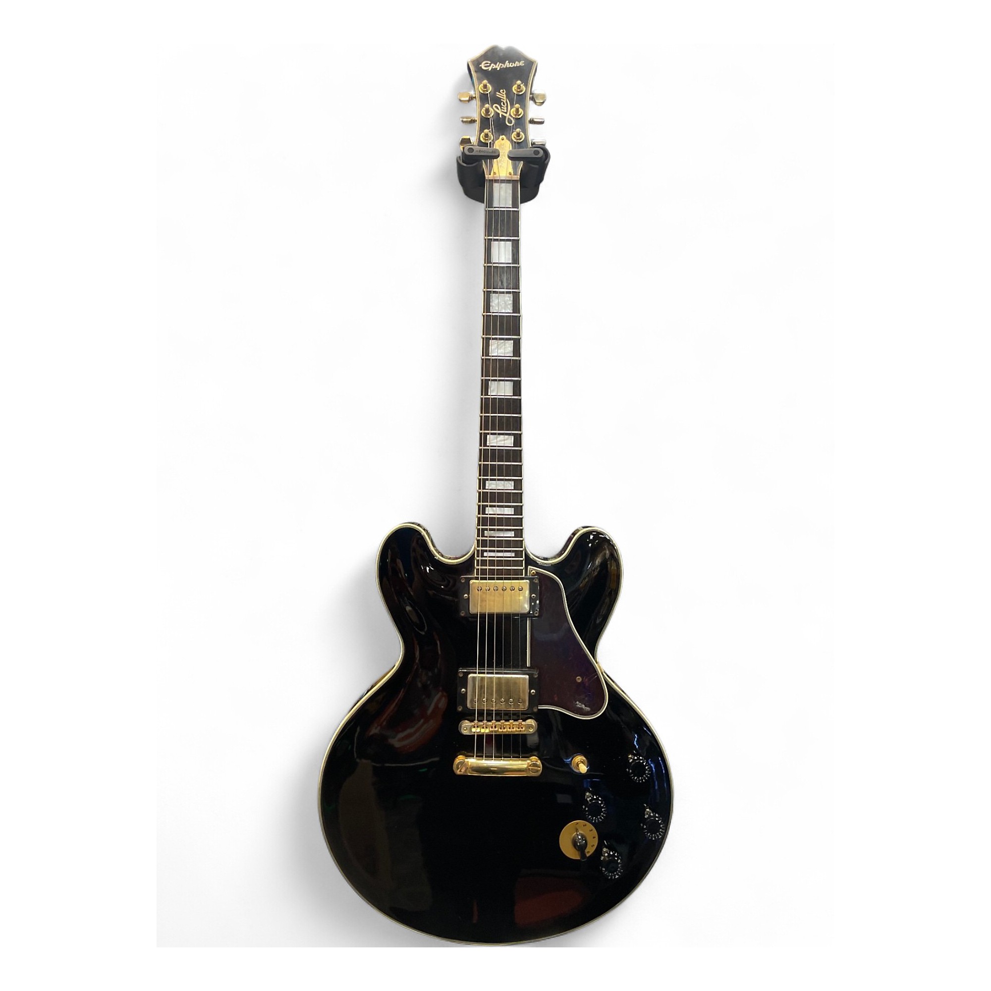 Used Epiphone BB King Lucille Black Hollow Body Electric Guitar