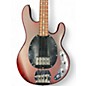 Used Sterling by Music Man Stingray RAY4 Walnut Satin Electric Bass Guitar thumbnail