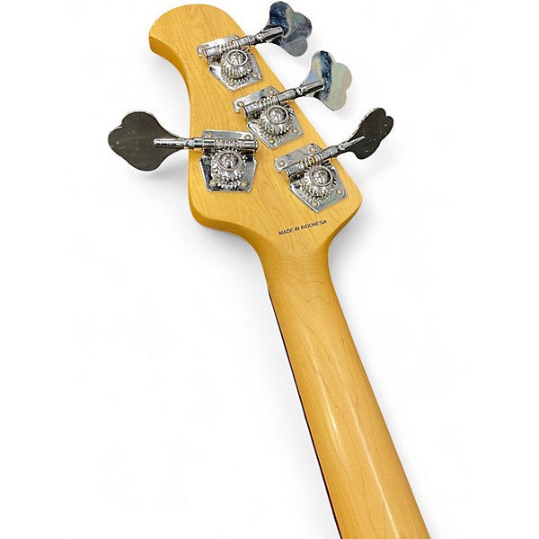 Used Sterling by Music Man Stingray RAY4 Walnut Satin Electric Bass Guitar