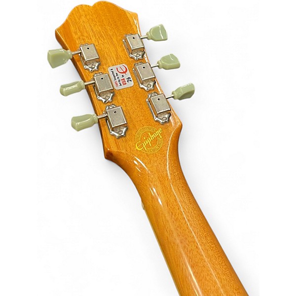 Used Epiphone ES335 Pro Natural Hollow Body Electric Guitar