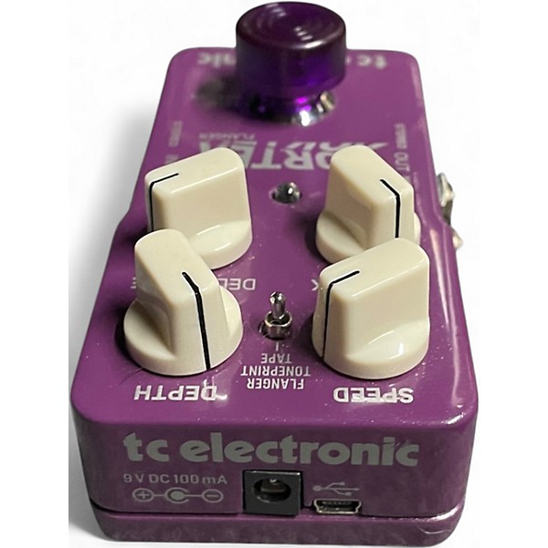 Used TC Electronic Vortex Flanger Effect Pedal