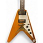 Used 2006 Epiphone 1958 Korina Flying V Vintage Natural Solid Body Electric Guitar thumbnail