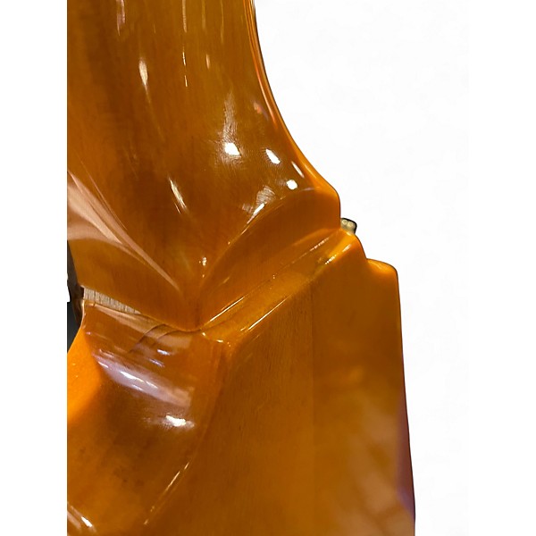 Used 2006 Epiphone 1958 Korina Flying V Vintage Natural Solid Body Electric Guitar