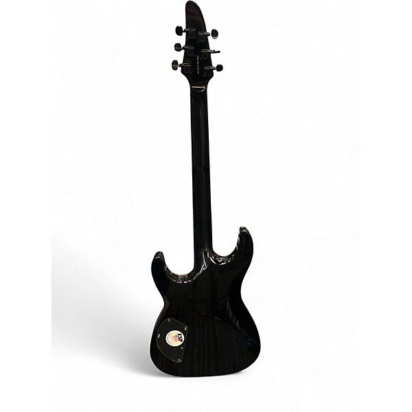 Used ESP H300 Trans Black Solid Body Electric Guitar