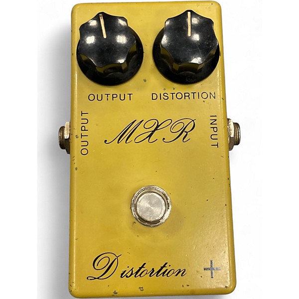 Vintage 1976 MXR M104 Distortion Plus Script Logo Effect Pedal