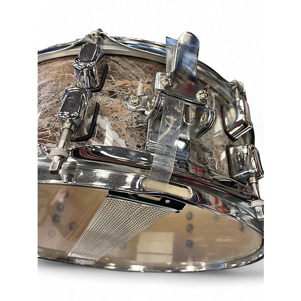 Used Heyray 14in Snare Drum Colosseum Marble Drum
