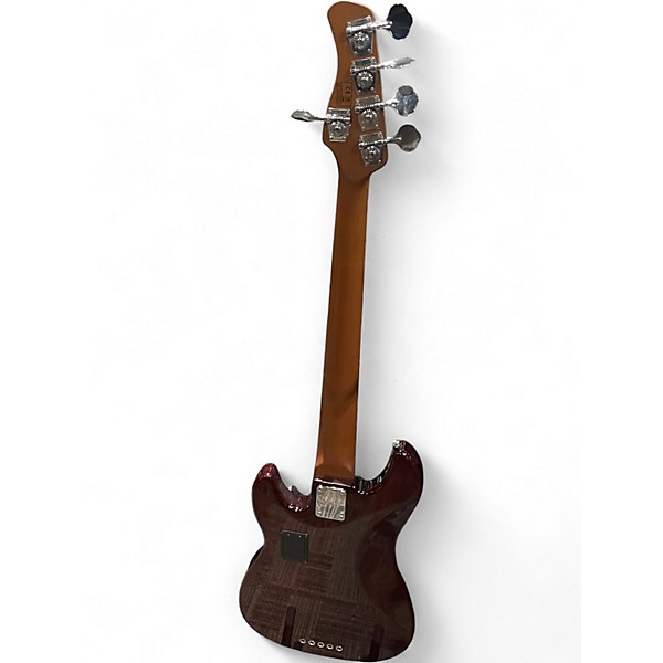 Used Sire MARCUS MILLER P8 FRETLESS Cherry Sunburst Electric Bass Guitar
