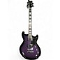 Used Reverend SENSEI Trans Purple Solid Body Electric Guitar thumbnail