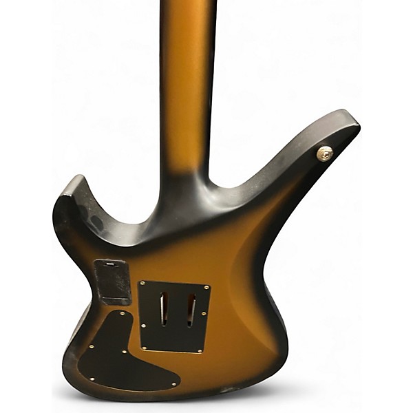Used Schecter Guitar Research Synyster Gates Signature Custom S Satin Gold Burst Solid Body Electric Guitar