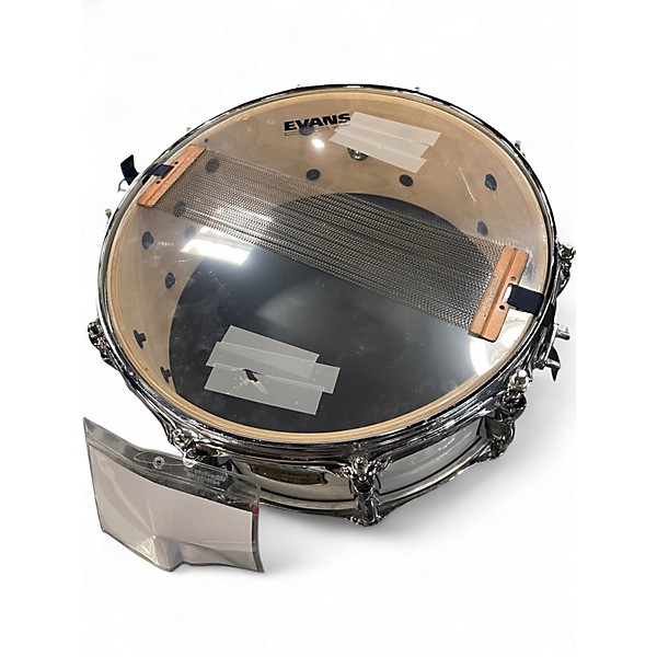 Used Yamaha 14X5 Stage Custom Snare White Drum