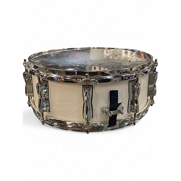 Used Yamaha 14X5 Stage Custom Snare White Drum