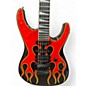 Used 1997 Jackson DK2 Pro Dinky Hot Rod Flames Solid Body Electric Guitar