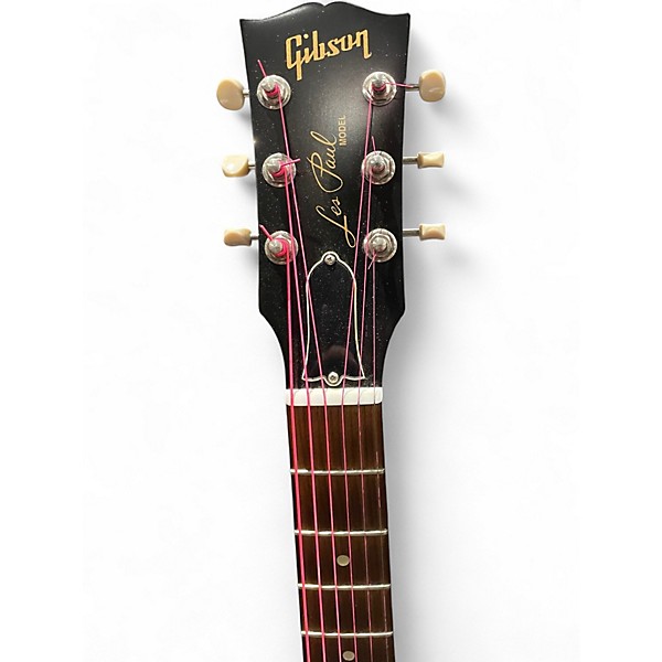 Used Gibson Les Paul Junior 2 Tone Sunburst Solid Body Electric Guitar