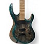 Used Kiesel Aries Neck Through Custom Aqua Blue Solid Body Electric Guitar thumbnail