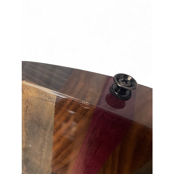 Used Kiesel Aries Neck Through Custom Aqua Blue Solid Body Electric Guitar