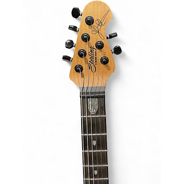 Used Sterling by Music Man JOHN PETRUCCI JP50D BLOOD ORANGE BURST Solid Body Electric Guitar