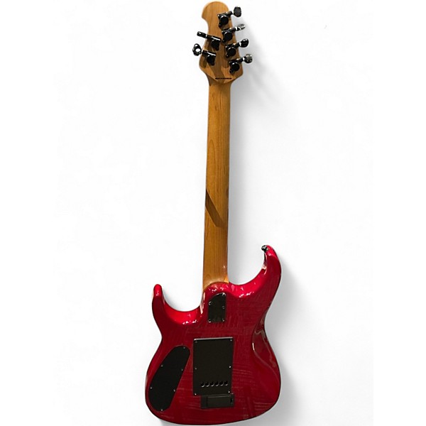 Used Sterling by Music Man JOHN PETRUCCI JP50D BLOOD ORANGE BURST Solid Body Electric Guitar