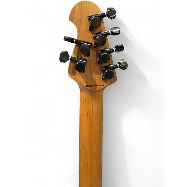 Used Sterling by Music Man JOHN PETRUCCI JP50D BLOOD ORANGE BURST Solid Body Electric Guitar