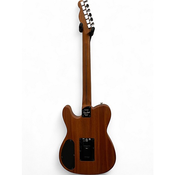 Used Fender Acoustasonic Player Telecaster Alpine White Acoustic Electric Guitar