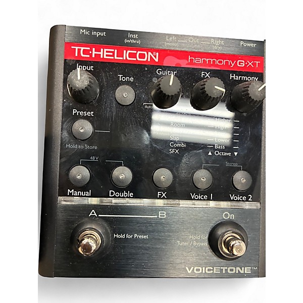 Used TC Helicon Harmony GTX Vocal Processor