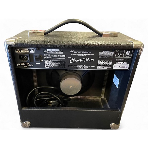 Used Fender Champion 20 Guitar Combo Amp