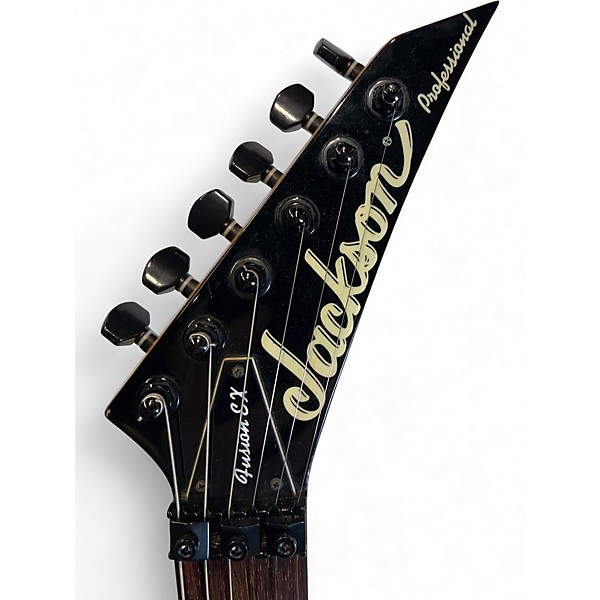 Used Jackson Fusion EX Black Solid Body Electric Guitar