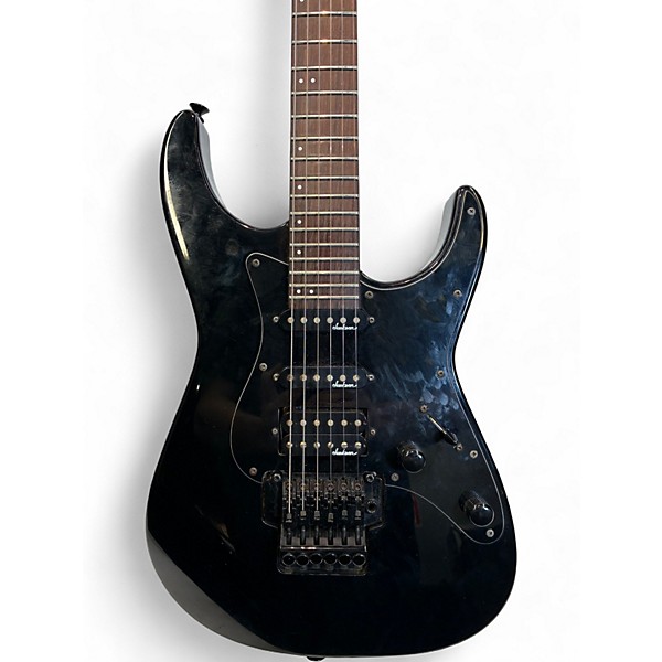 Used Jackson Fusion EX Black Solid Body Electric Guitar