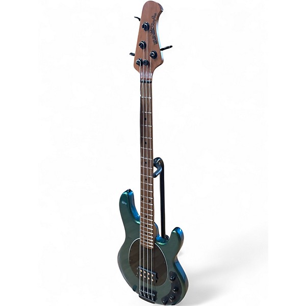 Used 2023 Ernie Ball Music Man STINGRAY 4H Emerald Green Electric Bass Guitar