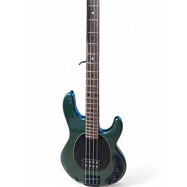 Used 2023 Ernie Ball Music Man STINGRAY 4H Emerald Green Electric Bass Guitar