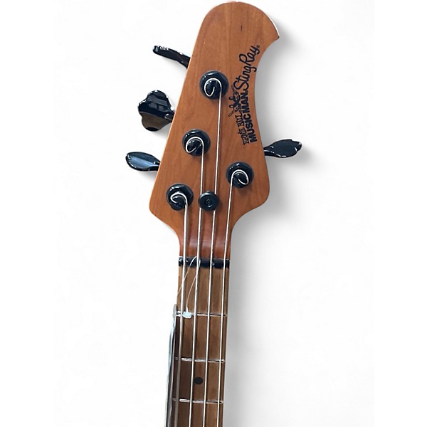 Used 2023 Ernie Ball Music Man STINGRAY 4H Emerald Green Electric Bass Guitar