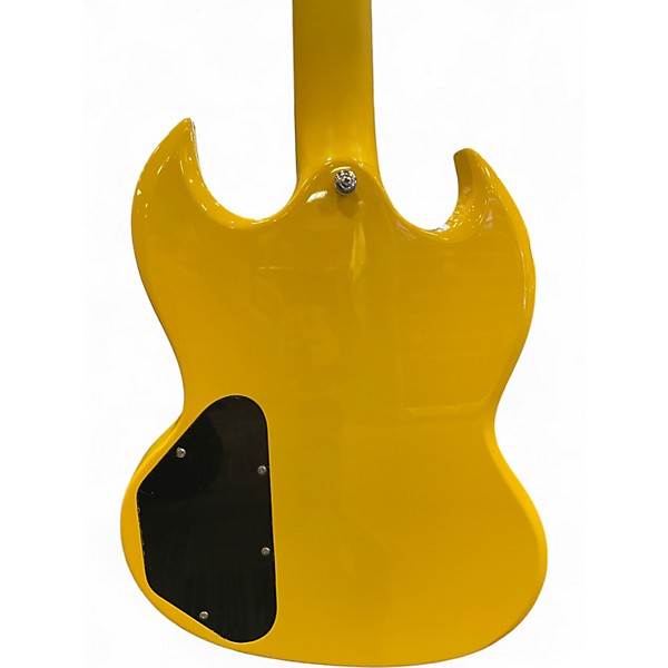 Used Westcreek Racer Yellow Solid Body Electric Guitar