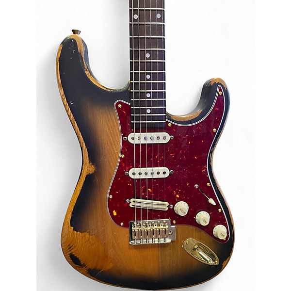 Used Earl Slick SL57 Sunburst Solid Body Electric Guitar