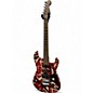 Used EVH Striped Series Frankie Red Solid Body Electric Guitar thumbnail