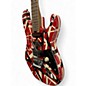 Used EVH Striped Series Frankie Red Solid Body Electric Guitar