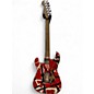 Used EVH Striped Series Frankie Red Solid Body Electric Guitar